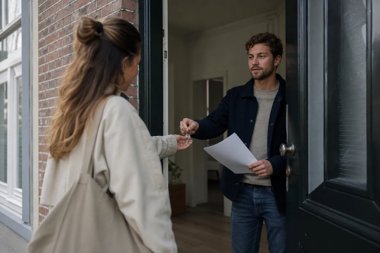 Een Nederlandse woning met sleutels en papieren. Beeld bij het artikel: Houdt jouw puntenstaat stand als de huurder naar de Huurcommissie stapt?