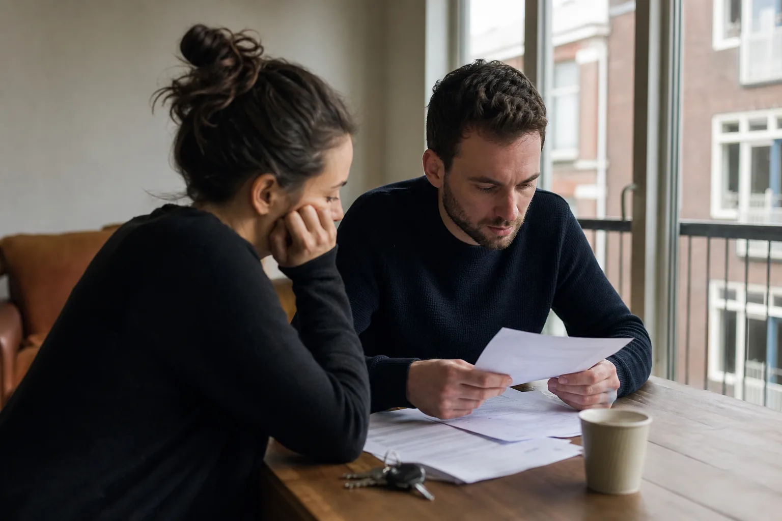 Een Nederlandse woning met sleutels en papieren. Beeld bij het artikel: Hoeveel punten heeft mijn woning en wat mag de huur dan maximaal zijn?